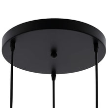 Load image into Gallery viewer, Modern Round Ceiling Canopy for Pendant Lights up to Five Ports