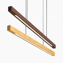 Load image into Gallery viewer, Modern LED Wooden Pendant Light