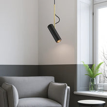 Load image into Gallery viewer, Pendant Light Adjustable Gold Rod Design