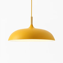 Load image into Gallery viewer, Aluminum Pendant Light with Wooden Rod