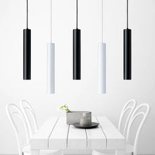 Load image into Gallery viewer, LED Cylinder Tube Pendant Light