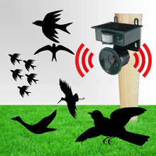 Load image into Gallery viewer, Weather-Resistant Bird Repellent with PIR Motion Sensor and Solar Power