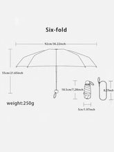Load image into Gallery viewer, Travel Umbrella Compact Lightweight Portable UK Strong Waterproof Folding Umbrellas With 6 Rib Reinforced