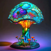 Load image into Gallery viewer, Stained Glass Table Lamp, Soothing Ambient Light