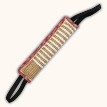Load image into Gallery viewer, Puppy Training Tug Toy, Natural Jute Interactive Bite Tug