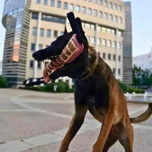 Load image into Gallery viewer, Puppy Training Tug Toy, Natural Jute Interactive Bite Tug