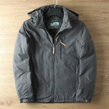 Load image into Gallery viewer, Hooded Jacket with Lined Interior and Adjustable Drawstring Hood, Wind Resistant Shell