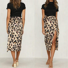 Load image into Gallery viewer, Leopard Skirt