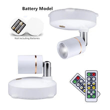 Load image into Gallery viewer, Wireless LED Spotlight with Remote and Dimming Function