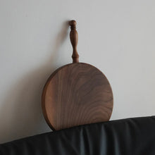 Load image into Gallery viewer, Handmade Walnut Serving Board, Retro Style Kitchen Board