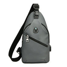 Load image into Gallery viewer, Water Resistant Crossbody Sling Bag with Adjustable Strap and Multiple Pockets