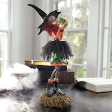 Load image into Gallery viewer, Wearclo | Halloween Figurine | Handmade Witch Decoration | Resin