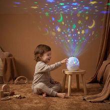 Load image into Gallery viewer, Ceiling Projector for Kids with Built-In Speaker and Starry Sky Themes