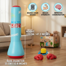 Load image into Gallery viewer, Freestanding Punching Bag for Kids with Water Filled Base and Bounce Back Action