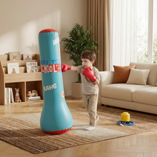 Load image into Gallery viewer, Freestanding Punching Bag for Kids with Water Filled Base and Bounce Back Action