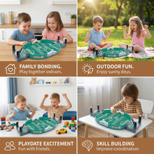 Load image into Gallery viewer, Tabletop Football Game with Sliding Rod Controls and Built In Scoreboard