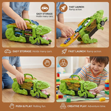 Load image into Gallery viewer, Dinosaur Transforming Car Truck with LED Lights for Kids