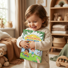 Load image into Gallery viewer, My First Words Interactive English Sound Book with Pressable Audio Buttons for Toddlers