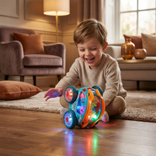 Load image into Gallery viewer, Flipping Stunt Car with Multicolor LED Lights and 360 Degree Rotation, Rechargeable