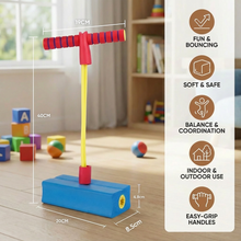 Load image into Gallery viewer, Kids Foam Pogo Jumper Bouncing Toy for Indoor and Outdoor Play