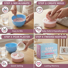 Load image into Gallery viewer, Newborn Hand and Footprint Impression Kit with Multiple Print Materials