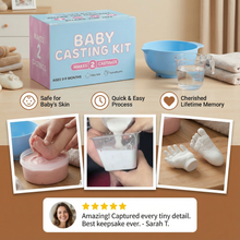 Load image into Gallery viewer, Newborn Hand and Footprint Impression Kit with Multiple Print Materials