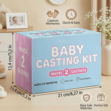 Load image into Gallery viewer, Newborn Hand and Footprint Impression Kit with Multiple Print Materials