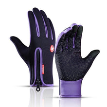 Load image into Gallery viewer, Touchscreen Winter Gloves with Fleece Lining and Silicone Grip Palm