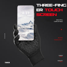 Load image into Gallery viewer, Touchscreen Winter Gloves with Fleece Lining and Silicone Grip Palm