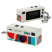 Load image into Gallery viewer, Retro Style Digital Camera Keychain with 1080P HD Video