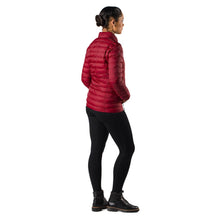 Load image into Gallery viewer, Womens Rechargeable Heated Puffer Coat with Three Heat Zones and Elastic Cuffs for Winter