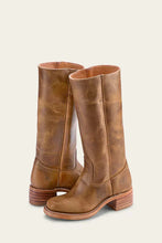 Load image into Gallery viewer, Elegant women's mid-calf block heel boots with a closed toe, ideal for winter outfits.