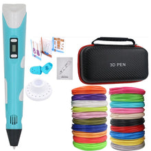 Load image into Gallery viewer, 3D Printing Pen DIY with 656 Feet PLA Filament, Creative Gift for Kids