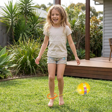 Load image into Gallery viewer, LED Ankle Bounce Ball with Adjustable Strap and Balance Training for Kids