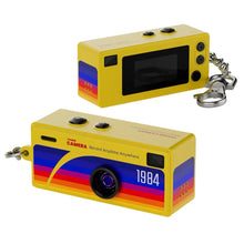 Load image into Gallery viewer, Retro Style Digital Camera Keychain with 1080P HD Video