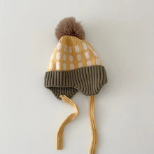 Load image into Gallery viewer, Toddler Winter Ear Flap Beanie Hat