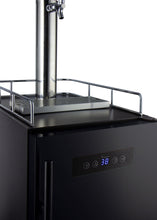 Load image into Gallery viewer, Kegco 15&quot; Wide Cold Brew Coffee Single Tap Black Commercial Kegerator ICS15BBRNK
