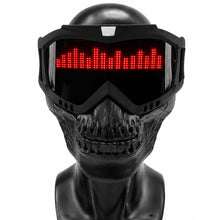 Load image into Gallery viewer, Cyberpunk LED Mask with App Controlled Light Display
