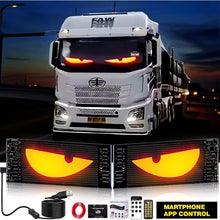Load image into Gallery viewer, LED Devil Eyes Car Light Panel with App Control and Music Sync
