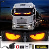 LED Devil Eyes Car Light Panel with App Control and Music Sync