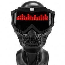 Load image into Gallery viewer, Cyberpunk LED Mask with App Controlled Light Display
