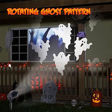 Load image into Gallery viewer, Halloween Ghost Projector with 6 Moving Ghosts and Rotating Head

