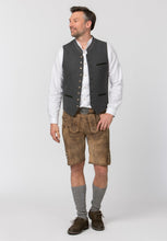 Load image into Gallery viewer, Mens Traditional Vest in Gray for Formal and Traditional Wear
