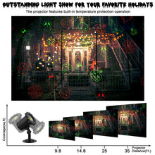 Load image into Gallery viewer, Halloween and Christmas Laser Projector Light with Remote and Timer
