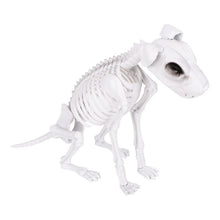 Load image into Gallery viewer, Sitting Skeleton Dog Halloween Decoration in Natural Color for Party Tables
