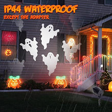 Load image into Gallery viewer, Halloween Ghost Projector with 6 Moving Ghosts and Rotating Head

