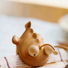 Load image into Gallery viewer, Anglerfish Snack Clip and Fridge Magnet Solid Walnut
