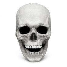 Load image into Gallery viewer, Movable Jaw Skull Mask with Full Head Latex Shell for Adult Halloween Costumes
