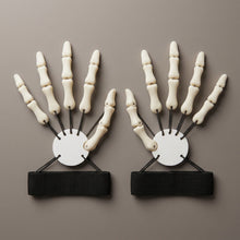 Load image into Gallery viewer, Articulated Finger Extensions Pair with Clawed Digits for Halloween Costumes
