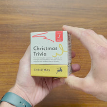 Load image into Gallery viewer, Christmas Trivia Card Game with Multiple Choice Questions for Family Game Night
